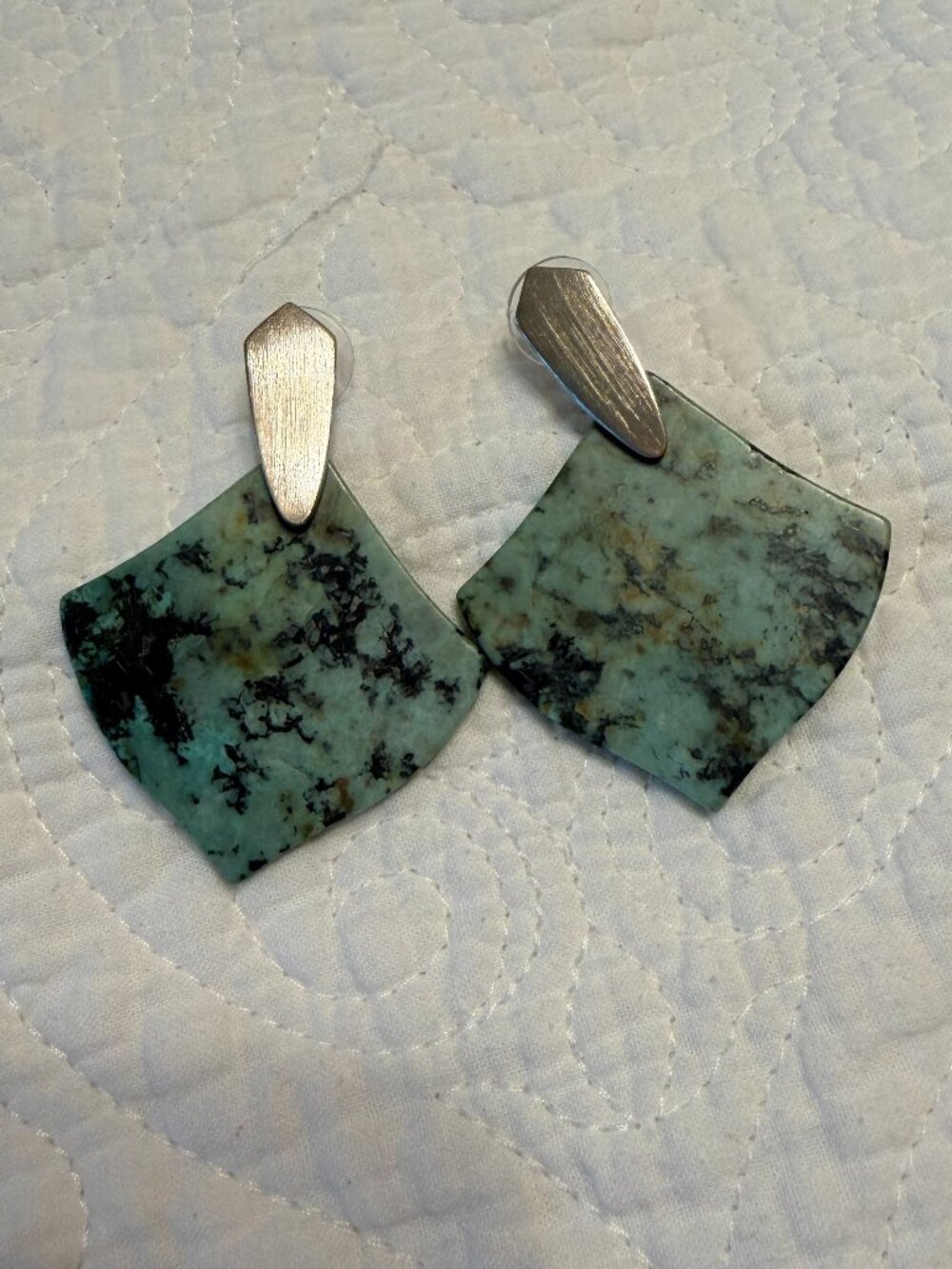 Kendra Scott Astoria Earrings - Turquoise & Silver